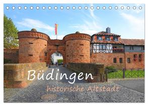 Büdingen – historische Stadt (Tischkalender 2024 DIN A5 quer), CALVENDO Monatskalender von Abele,  Gerald