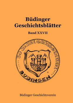 Büdinger Geschichtsblätter Band XXVII