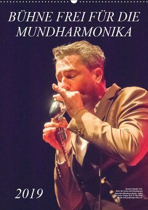 Bühne frei für die Mundharmonika (Wandkalender 2019 DIN A2 hoch) von Rohwer,  Klaus