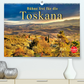Bühne frei für die Toskana (Premium, hochwertiger DIN A2 Wandkalender 2023, Kunstdruck in Hochglanz) von Roder,  Peter
