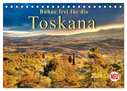 Bühne frei für die Toskana (Tischkalender 2024 DIN A5 quer), CALVENDO Monatskalender von Roder,  Peter
