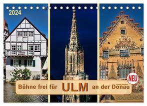 Bühne frei für Ulm an der Donau (Tischkalender 2024 DIN A5 quer), CALVENDO Monatskalender von Roder,  Peter