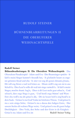 Bühnenbearbeitungen II von Steiner,  Rudolf, Weise,  Anne-Kathrin