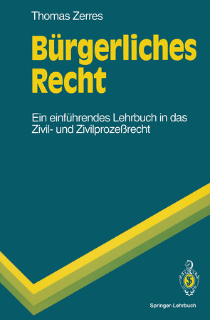 Bürgerliches Recht von Zerres,  Thomas