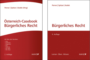 PAKET: Bürgerliches Recht 6.Aufl + Österreich Casebook Bürgerliches Recht 2.Aufl von Kodek,  Georg E., Perner,  Stefan, Spitzer,  Martin
