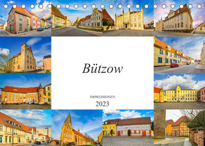 Bützow Impressionen (Tischkalender 2023 DIN A5 quer) von Meutzner,  Dirk
