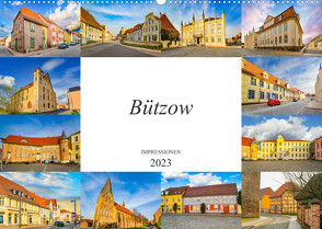 Bützow Impressionen (Wandkalender 2023 DIN A2 quer) von Meutzner,  Dirk