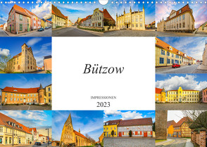 Bützow Impressionen (Wandkalender 2023 DIN A3 quer) von Meutzner,  Dirk