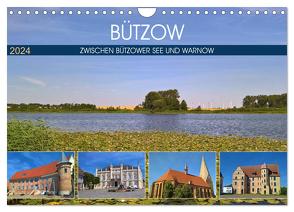 Bützow – Zwischen Bützower See und Warnow (Wandkalender 2024 DIN A4 quer), CALVENDO Monatskalender von Rein,  Markus