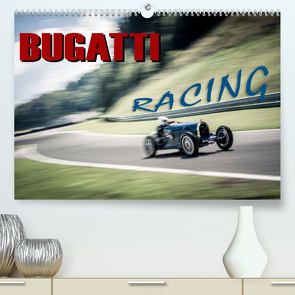 Bugatti – Racing (Premium, hochwertiger DIN A2 Wandkalender 2022, Kunstdruck in Hochglanz) von Hinrichs,  Johann