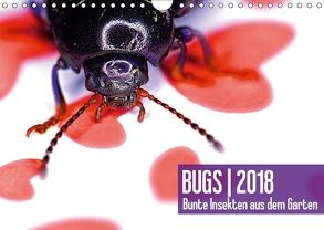 BUGS 2018, Bunte Insekten aus dem GartenAT-Version (Wandkalender 2018 DIN A4 quer) von Bertolini,  Hannes