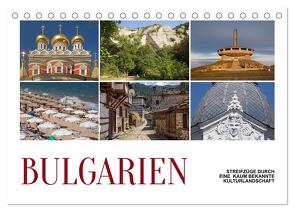 Bulgarien – Streifzüge durch eine kaum bekannte Kulturlandschaft (Tischkalender 2024 DIN A5 quer), CALVENDO Monatskalender von Hallweger,  Christian