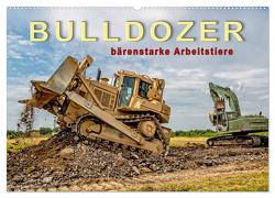 Bulldozer – bärenstarke Arbeitstiere (Wandkalender 2024 DIN A2 quer), CALVENDO Monatskalender von Roder,  Peter