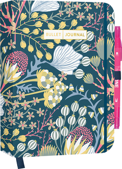 Bullet Journal „Floral“ mit original Tombow TwinTone Dual-Tip Marker 22 pink