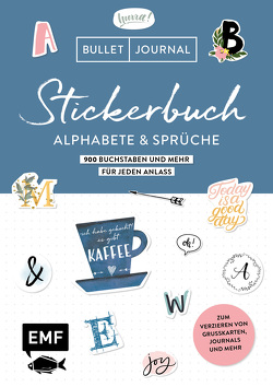 Bullet Journal – Stickerbuch Alphabete und Sprüche: 1000 Buchstaben und mehr für jeden Anlass von Edition Michael Fischer