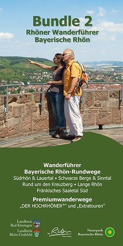 Bundel 2 Rhöner Wanderführer Bayerische Rhön von Dehler,  Stefan