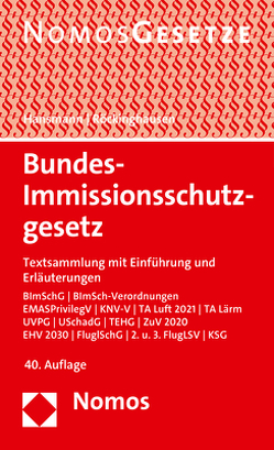 Bundes-Immissionsschutzgesetz von Hansmann,  Klaus, Röckinghausen,  Marc