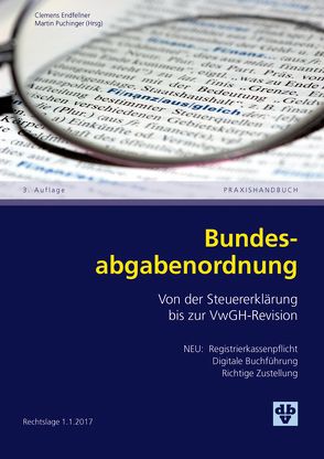 Bundesabgabenordnung von Endfellner,  Clemens, Puchinger,  Martin