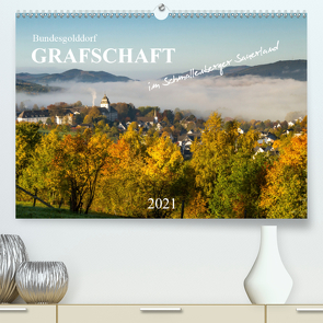 Bundesgolddorf Grafschaft (Premium, hochwertiger DIN A2 Wandkalender 2021, Kunstdruck in Hochglanz) von Bücker,  Heidi