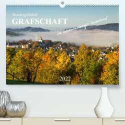 Bundesgolddorf Grafschaft (Premium, hochwertiger DIN A2 Wandkalender 2022, Kunstdruck in Hochglanz) von Bücker,  Heidi