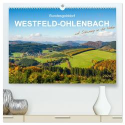 Bundesgolddorf Westfeld-Ohlenbach (hochwertiger Premium Wandkalender 2024 DIN A2 quer), Kunstdruck in Hochglanz von Bücker,  Heidi