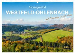 Bundesgolddorf Westfeld-Ohlenbach (Wandkalender 2024 DIN A2 quer), CALVENDO Monatskalender von Bücker,  Heidi