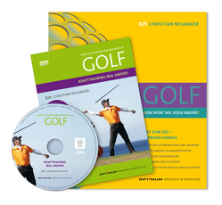 Bundle III „KRAFTTRAINING FÜR ERFOLGREICHES GOLF“ Buch plus DVD mit Trainingskarte von Dr. Adamek,  Melanie, Neumaier,  Christian