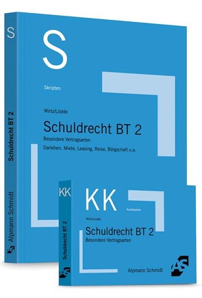 Bundle Langkamp, Skript Schuldrecht BT 2 + Langkamp, Karteikarten Schuldrecht BT 2