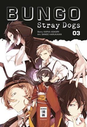 Bungo Stray Dogs 03 von Asagiri,  Kafka, Gerstheimer,  Yvonne, Harukawa,  Sango