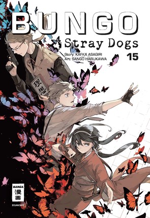 Bungo Stray Dogs 15 von Asagiri,  Kafka, Harukawa,  Sango, Suzuki,  Cordelia
