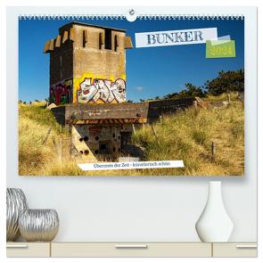 Bunker Überreste der Zeit – Künstlerisch schön (hochwertiger Premium Wandkalender 2024 DIN A2 quer), Kunstdruck in Hochglanz von Lewald,  Dominik