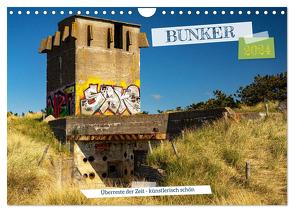 Bunker Überreste der Zeit – Künstlerisch schön (Wandkalender 2024 DIN A4 quer), CALVENDO Monatskalender von Lewald,  Dominik