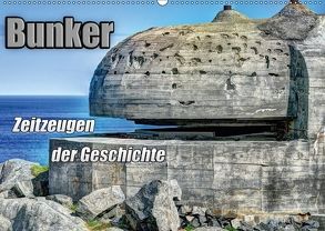 Bunker Zeitzeugen der Geschichte (Wandkalender 2018 DIN A2 quer) von Media,  Hoschie