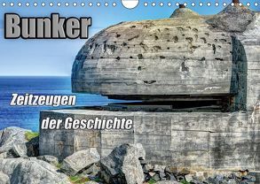Bunker Zeitzeugen der Geschichte (Wandkalender 2019 DIN A4 quer) von Media,  Hoschie