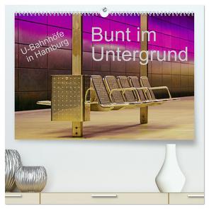 Bunt im Untergrund (hochwertiger Premium Wandkalender 2024 DIN A2 quer), Kunstdruck in Hochglanz von Sarnade,  Sarnade