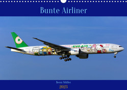 Bunte Airliner (Wandkalender 2023 DIN A3 quer) von Müller,  Berni
