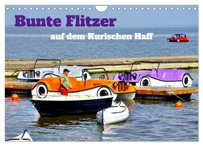 Bunte Flitzer auf dem Kurischen Haff (Wandkalender 2024 DIN A4 quer), CALVENDO Monatskalender von von Loewis of Menar,  Henning