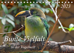 Bunte Vielfalt in der Vogelwelt (Tischkalender 2023 DIN A5 quer) von Kleemann,  Claudia