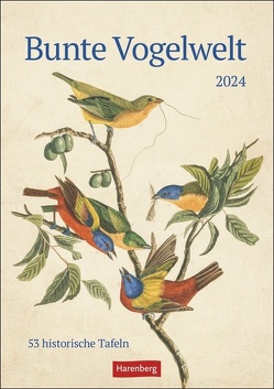 Bunte Vogelwelt Wochenplaner 2024