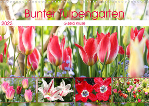 Bunter Tulpengarten (Wandkalender 2023 DIN A3 quer) von Kruse,  Gisela