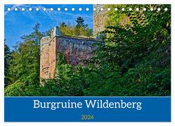 Burg Wildenberg (Tischkalender 2024 DIN A5 quer), CALVENDO Monatskalender von Kreuzer,  Siegfried