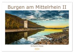 Burgen am Mittelrhein II (Wandkalender 2024 DIN A2 quer), CALVENDO Monatskalender von Hess,  www.ehess.de,  Erhard