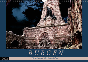Burgen – Geheimnisvolles Mittelalter (Wandkalender 2022 DIN A3 quer) von Flori0