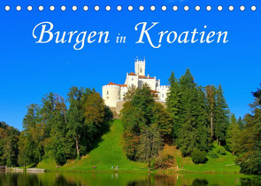 Burgen in Kroatien (Tischkalender 2023 DIN A5 quer) von LianeM