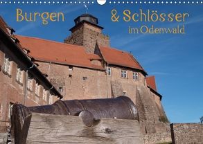 Burgen & Schlösser im Odenwald (Wandkalender 2018 DIN A3 quer) von Kropp,  Gert