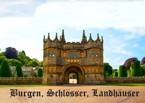 Burgen, Schlösser, Landhäuser (Wandkalender 2023 DIN A2 quer) von Wernicke-Marfo,  Gabriela
