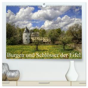Burgen und Schlösser der Eifel (hochwertiger Premium Wandkalender 2024 DIN A2 quer), Kunstdruck in Hochglanz von Klatt,  Arno