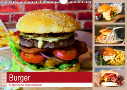 Burger 2020. Kulinarische Impressionen (Wandkalender 2020 DIN A4 quer) von Lehmann (Hrsg.),  Steffani