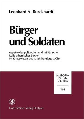 Bürger und Soldaten von Burckhardt,  Leonhard A.