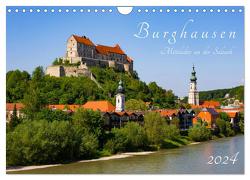Burghausen – Mittelalter an der Salzach (Wandkalender 2024 DIN A4 quer), CALVENDO Monatskalender von Selection,  Prime